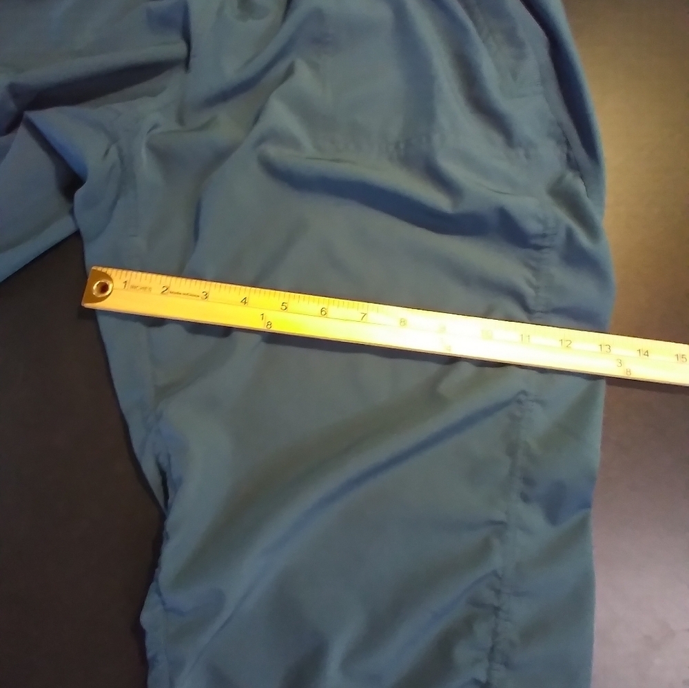 RBX Aqua Drawstring Flowy Capri Pants XL Pockets Athleisure Performance - Picture 8 of 10